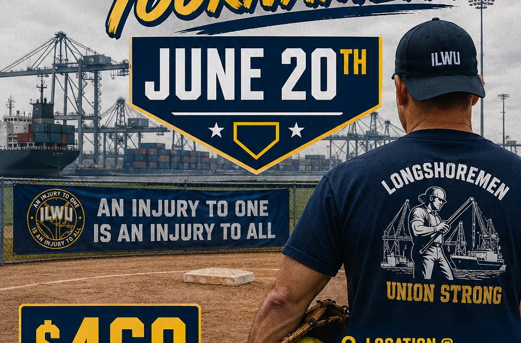 May 11, 2026- ILWU Bloody Thursday Softball Tournament